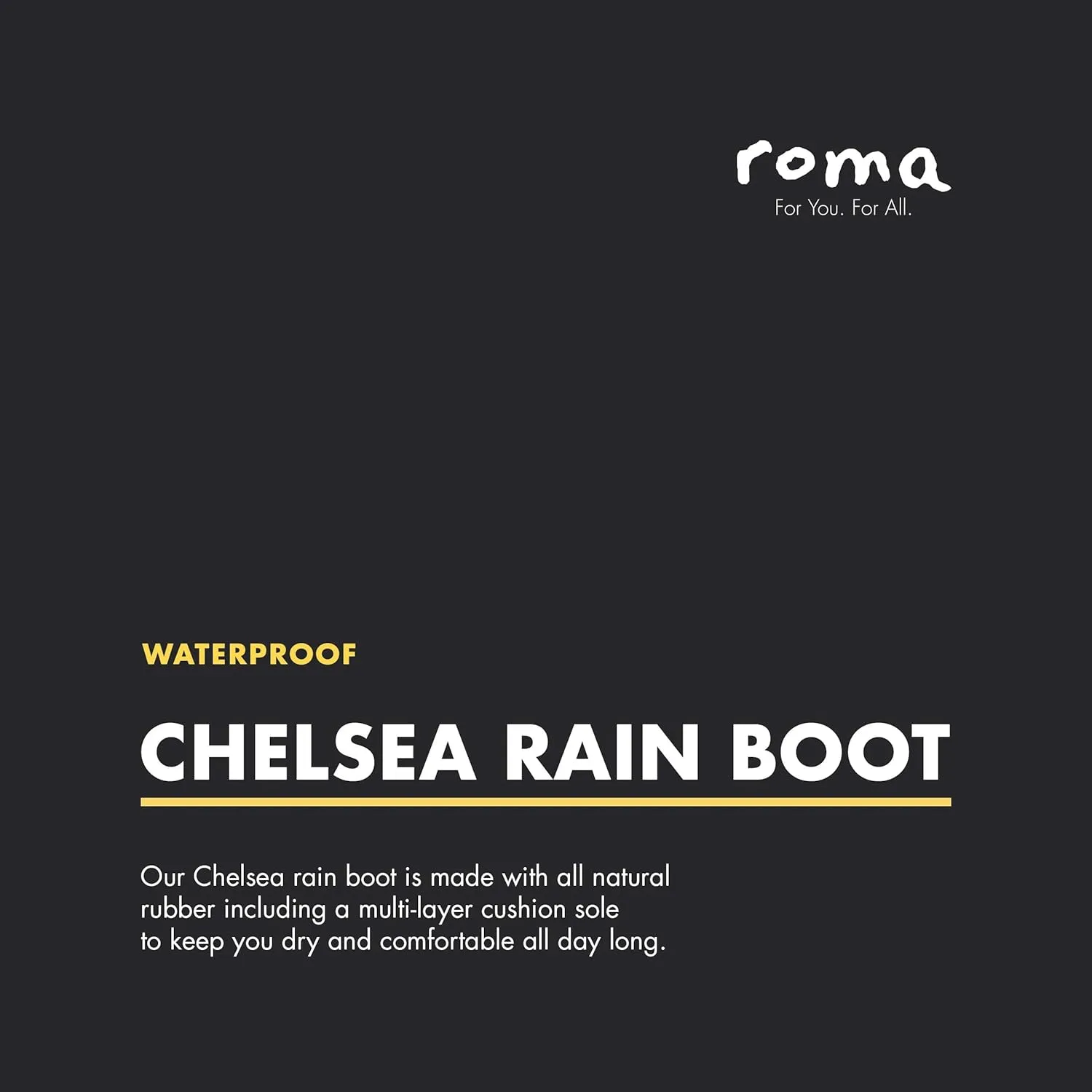 Roma Women's Chelsea Rain Boot