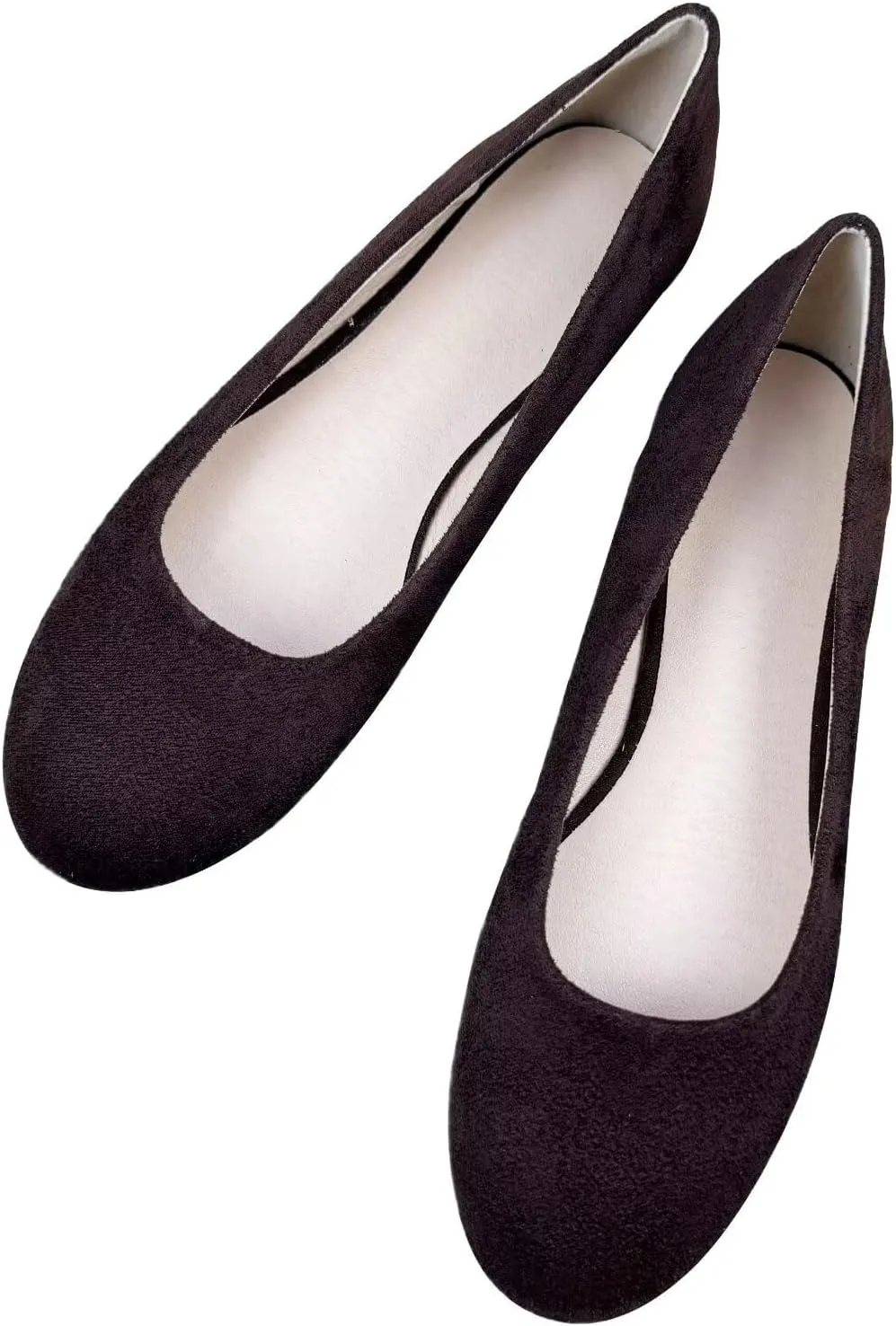 SAILING LU Pointy Toe Shoes Women Ballet Flats Comfort Solid Flat Shoes for Women Work Slip On Moccasins