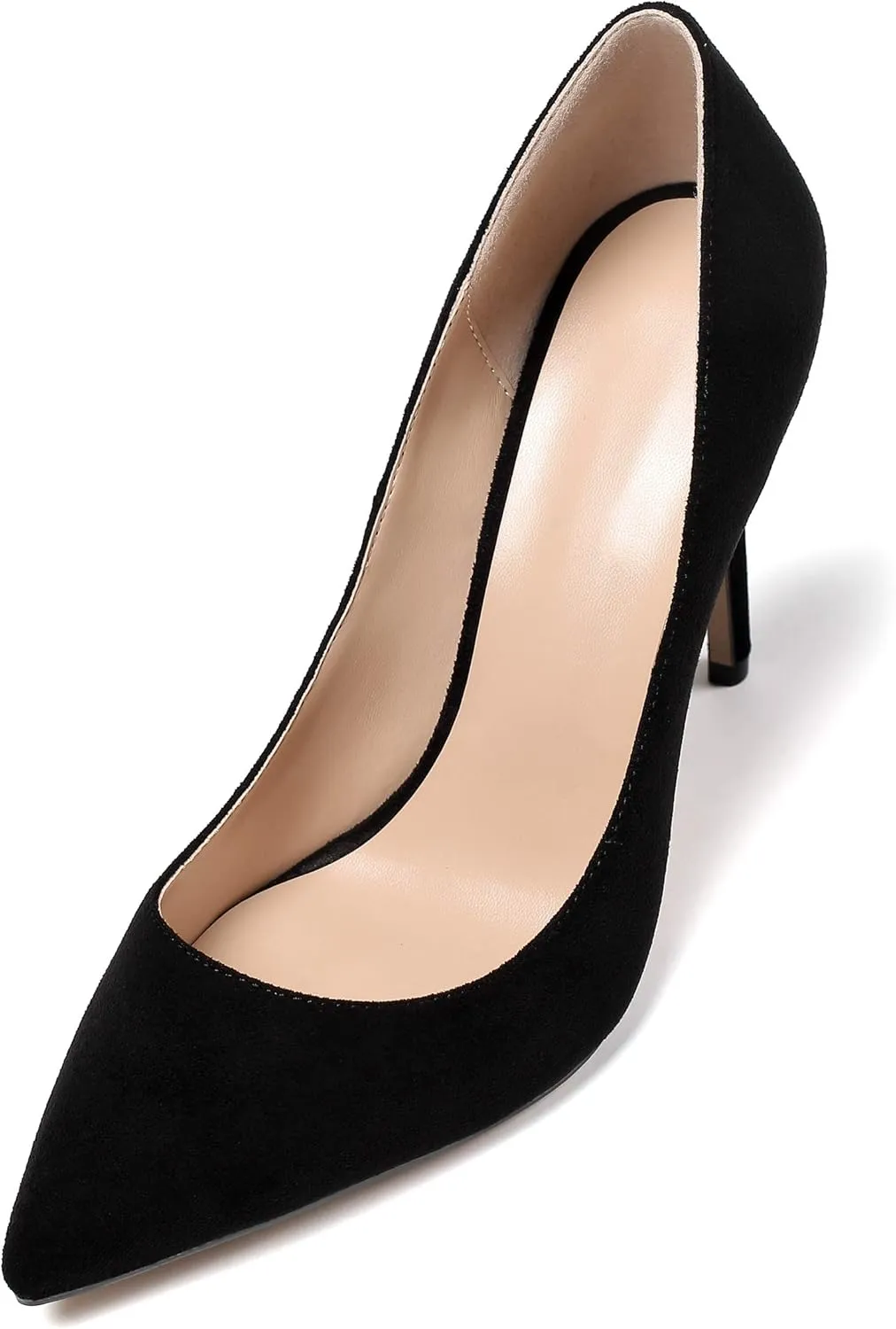 SAMMITOP Women's Classic Fashion Stiletto Pointed Toe 10CM High Heel Dress Pump Shoes