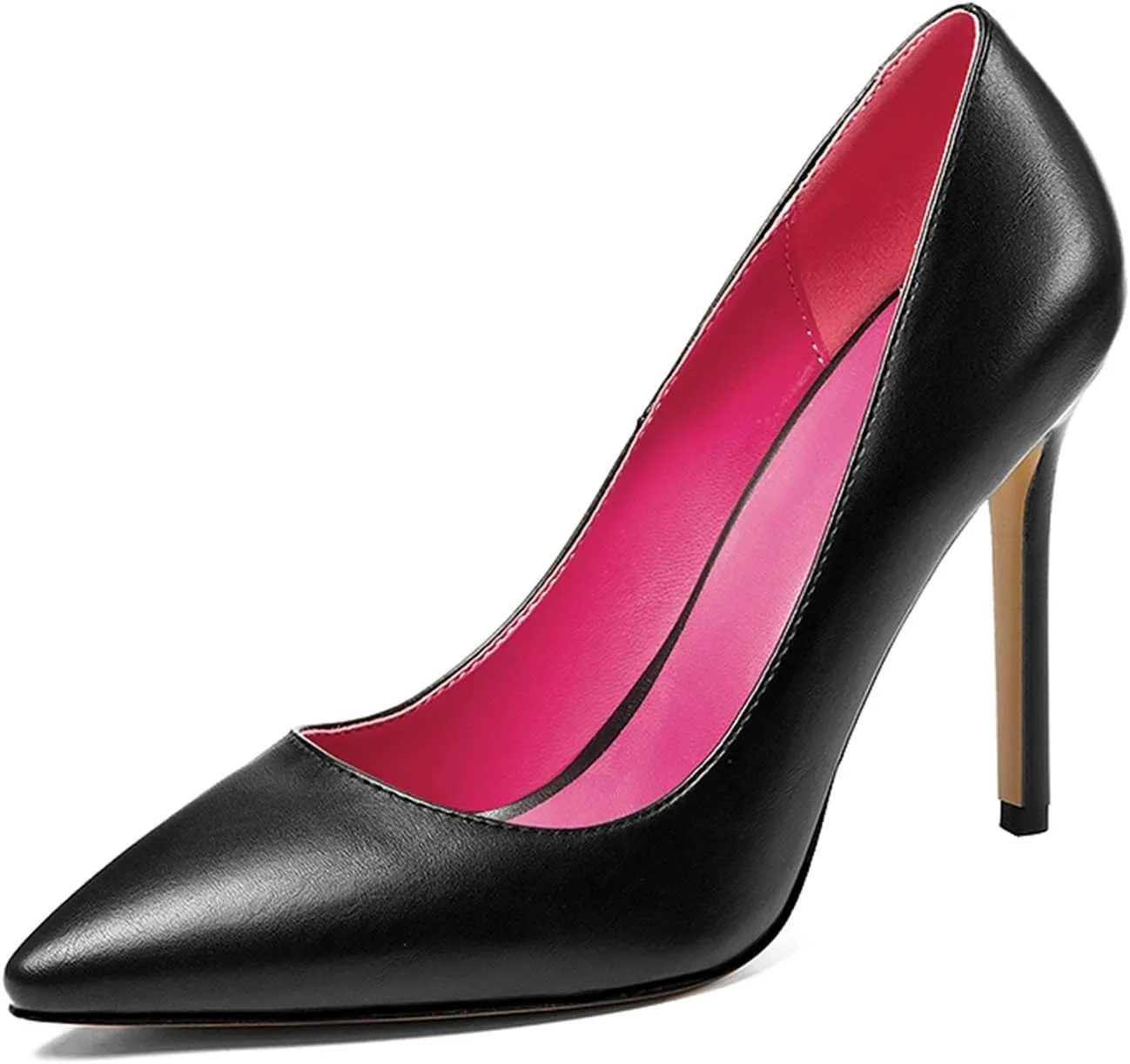 SAMMITOP Women's Classic Pointed Toe Stiletto High Heel Dress Pumps