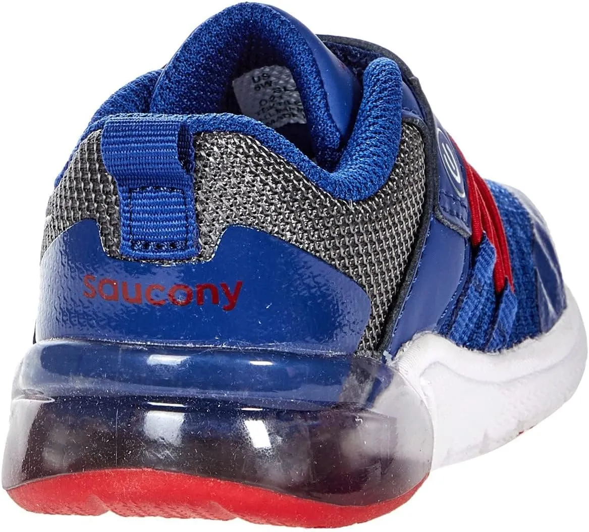 Saucony Unisex-Child Flash Glow 2.0 Jr Sneaker