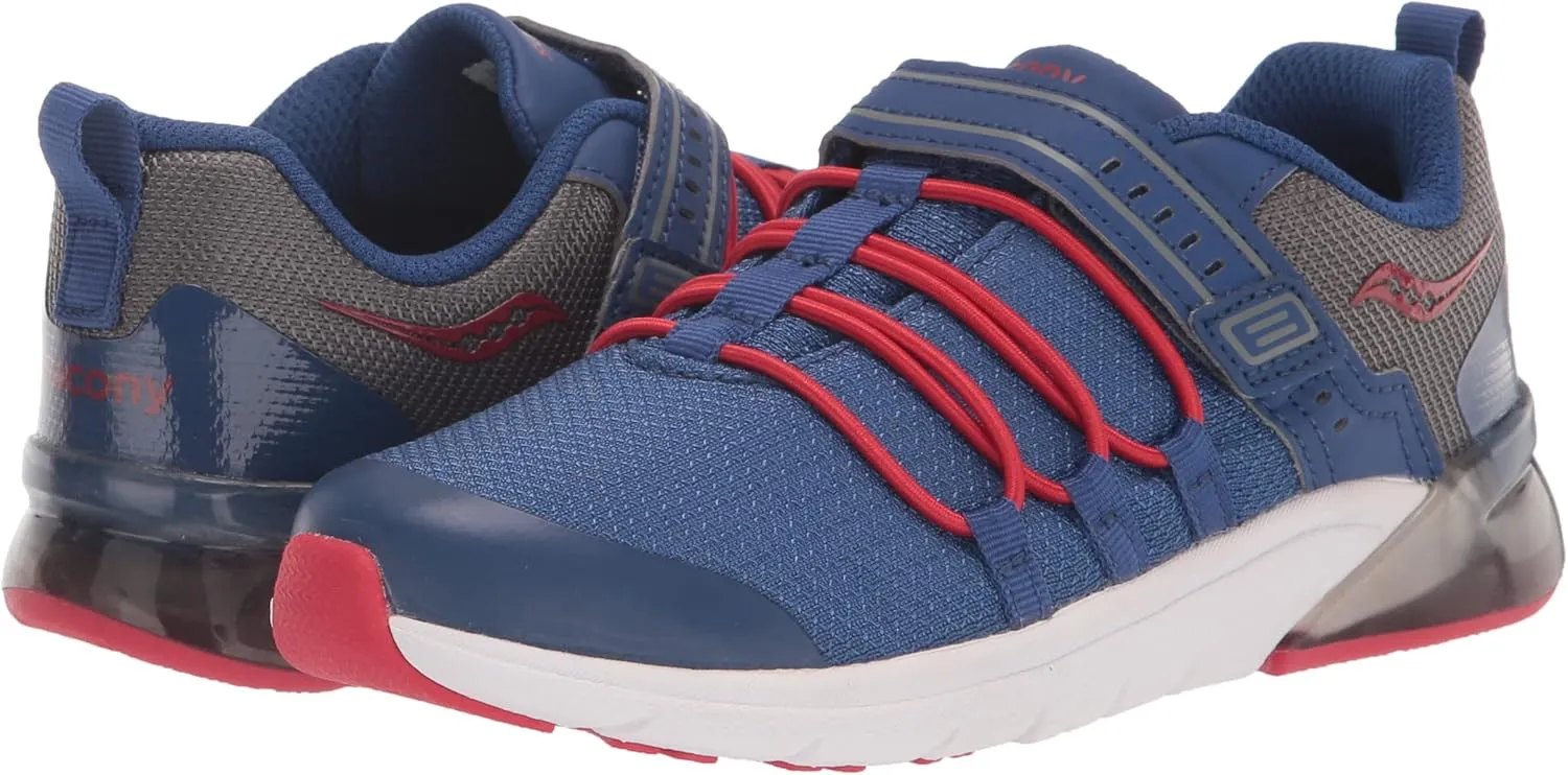 Saucony Unisex-Child Flash Glow 2.0 Sneaker