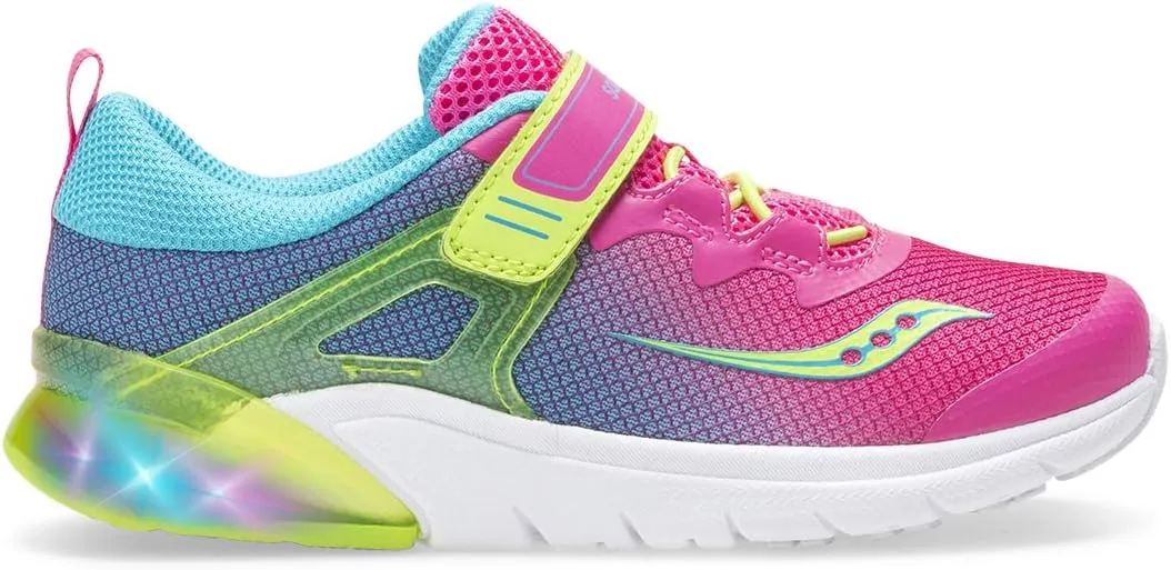 Saucony Unisex-Child Flash Glow a/C Sneaker