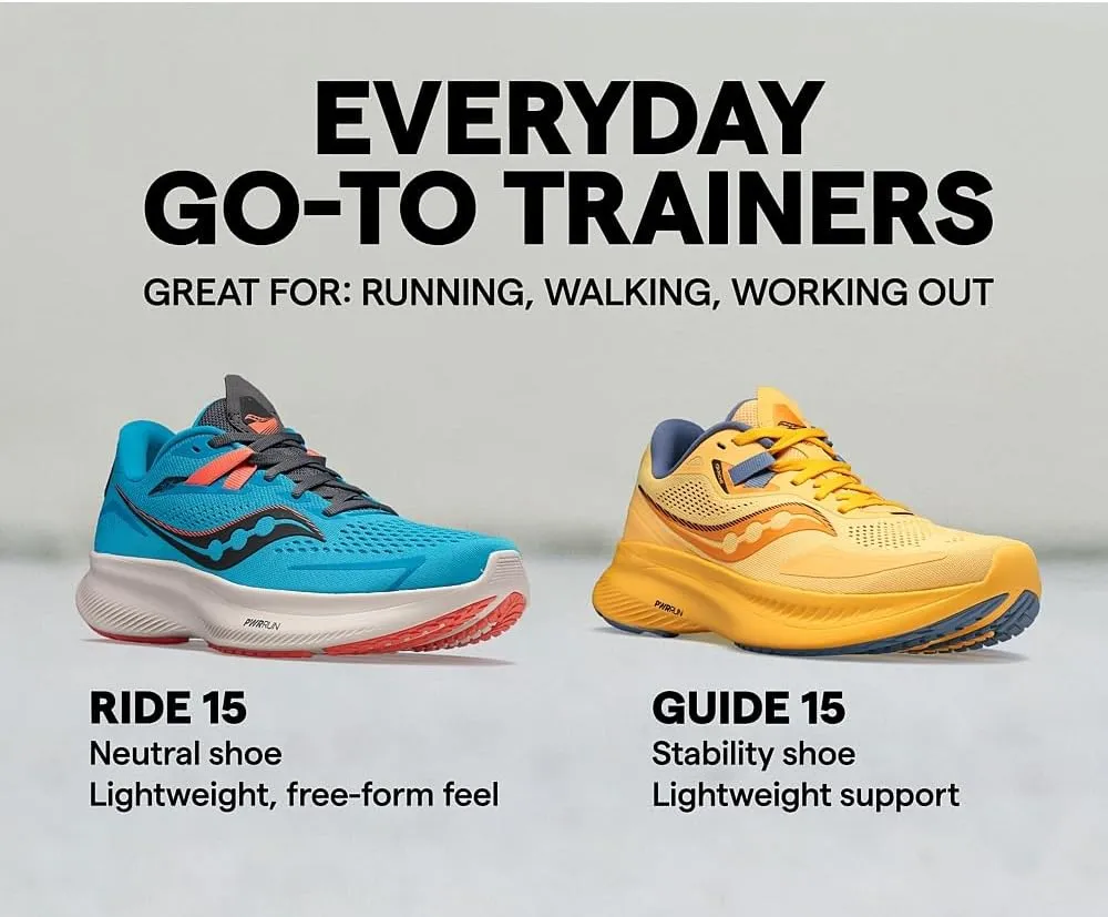 Saucony Women's Guide 15 Running Shoe