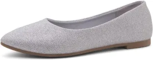 Shoe Land Womens SL-Kathleen Ballet Flats Pointed Toe Flat Shoes Classic Ballerina Comfort Dressy Shoes for Daily Work Office