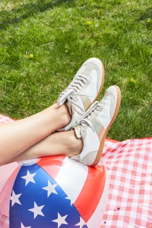 Shu Shop Sydney Women's Leather And Suede Sneaker