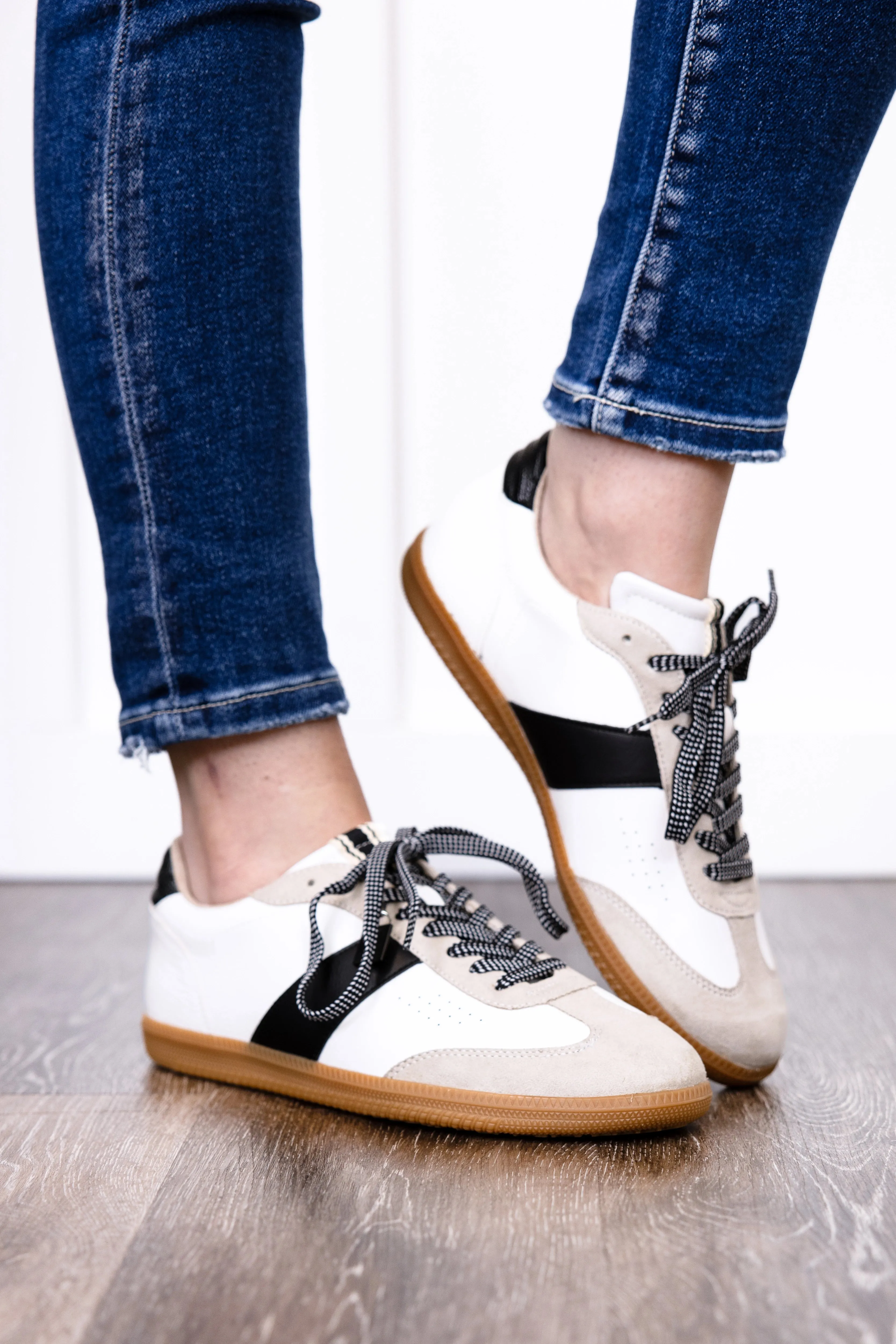 Shu Shop Sydney Women's Leather And Suede Sneaker