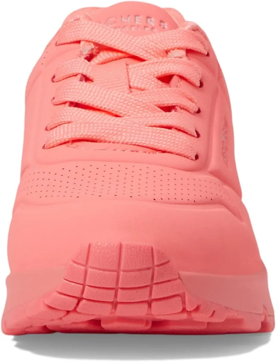 Skechers Kids Girl's Street Uno Gen1-Neon Glow Sneaker