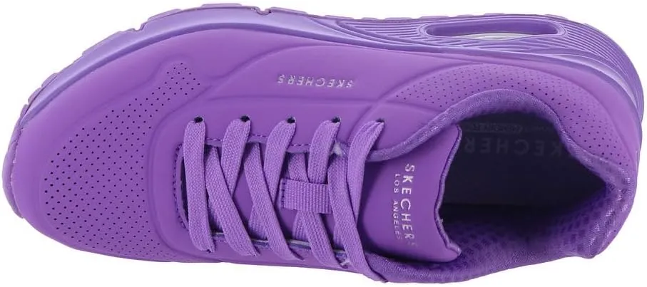 Skechers Kids Girl's Street Uno Gen1-Neon Glow Sneaker