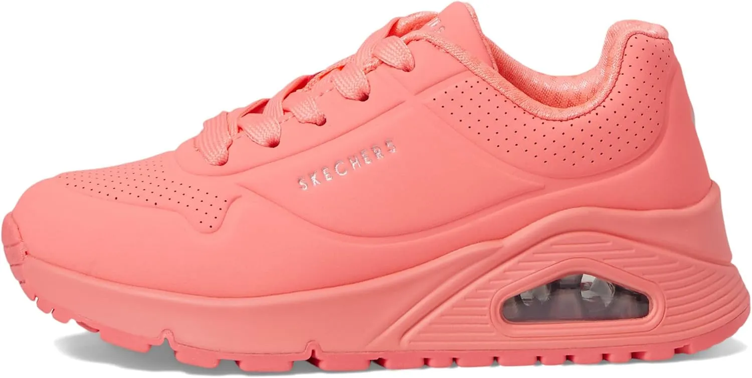 Skechers Kids Girl's Street Uno Gen1-Neon Glow Sneaker