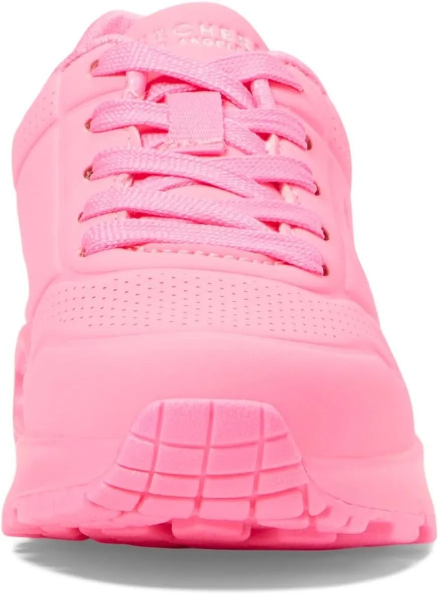 Skechers Kids Girl's Street Uno Gen1-Neon Glow Sneaker