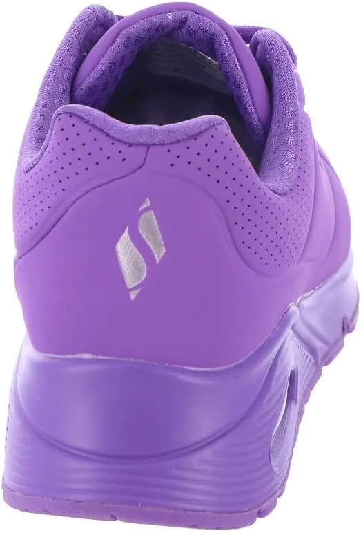 Skechers Kids Girl's Street Uno Gen1-Neon Glow Sneaker