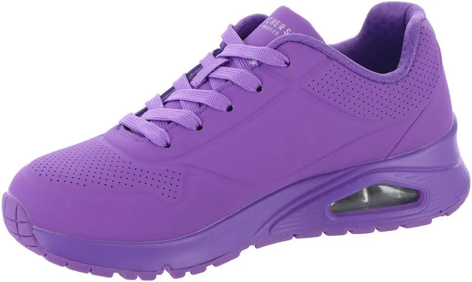 Skechers Kids Girl's Street Uno Gen1-Neon Glow Sneaker