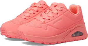 Skechers Kids Girl's Street Uno Gen1-Neon Glow Sneaker