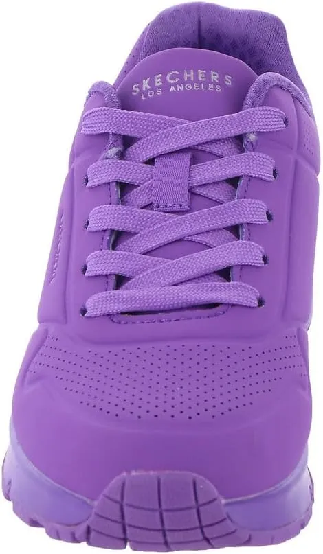 Skechers Kids Girl's Street Uno Gen1-Neon Glow Sneaker