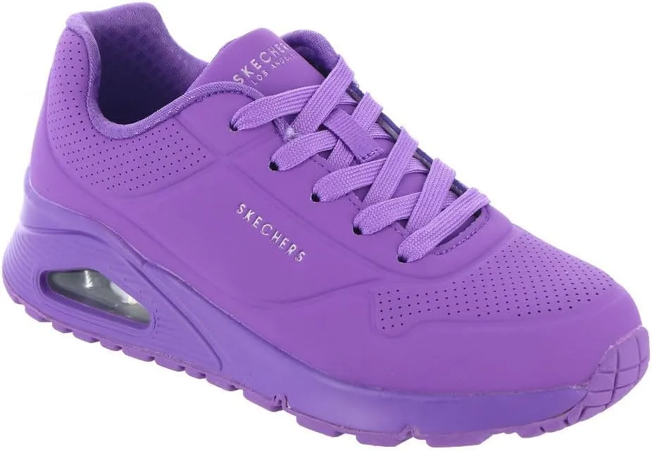 Skechers Kids Girl's Street Uno Gen1-Neon Glow Sneaker