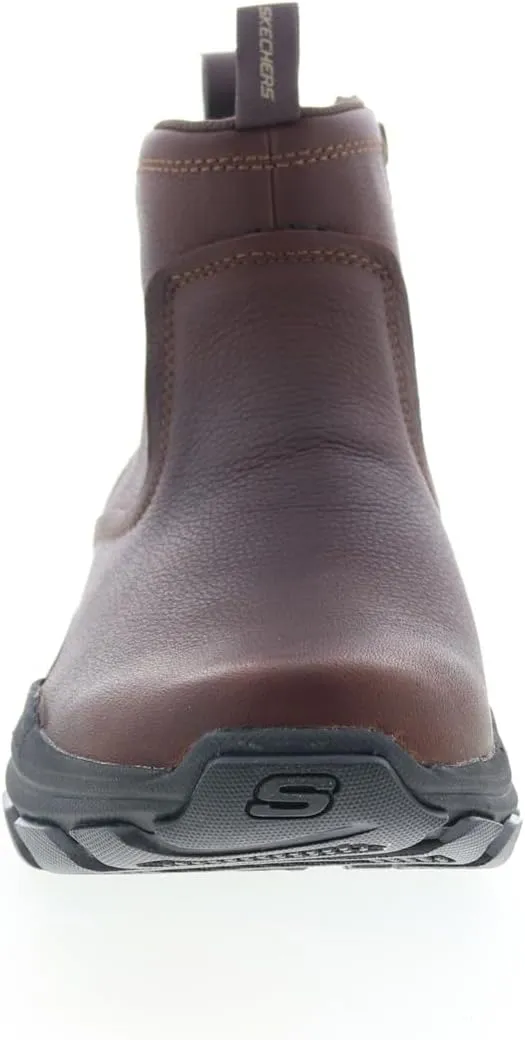 Skechers USA Men's Respected-Evanston Chelsea Boot