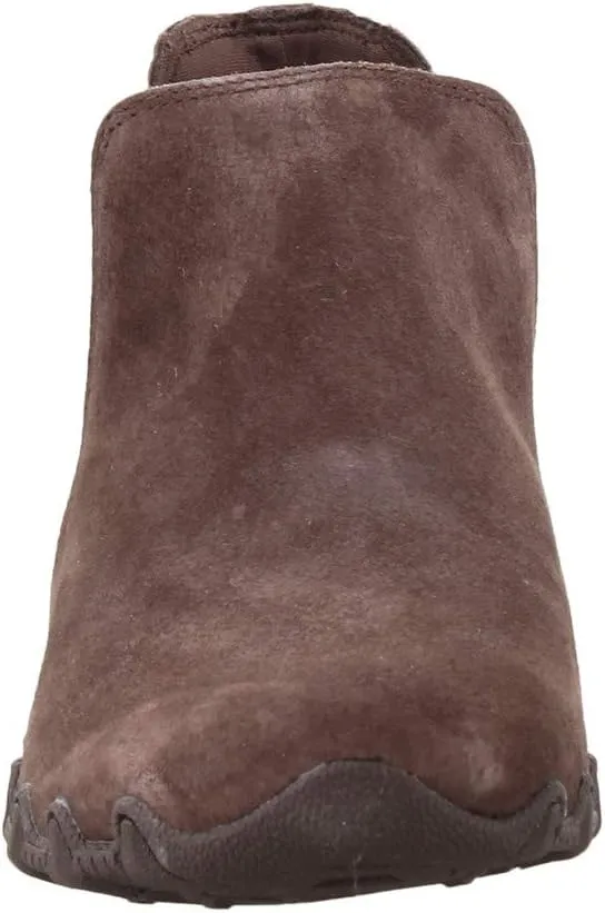 Skechers Women's Bikers Mc-Bellore-Relaxed Fit Short Plain Toe Chelsea Boot