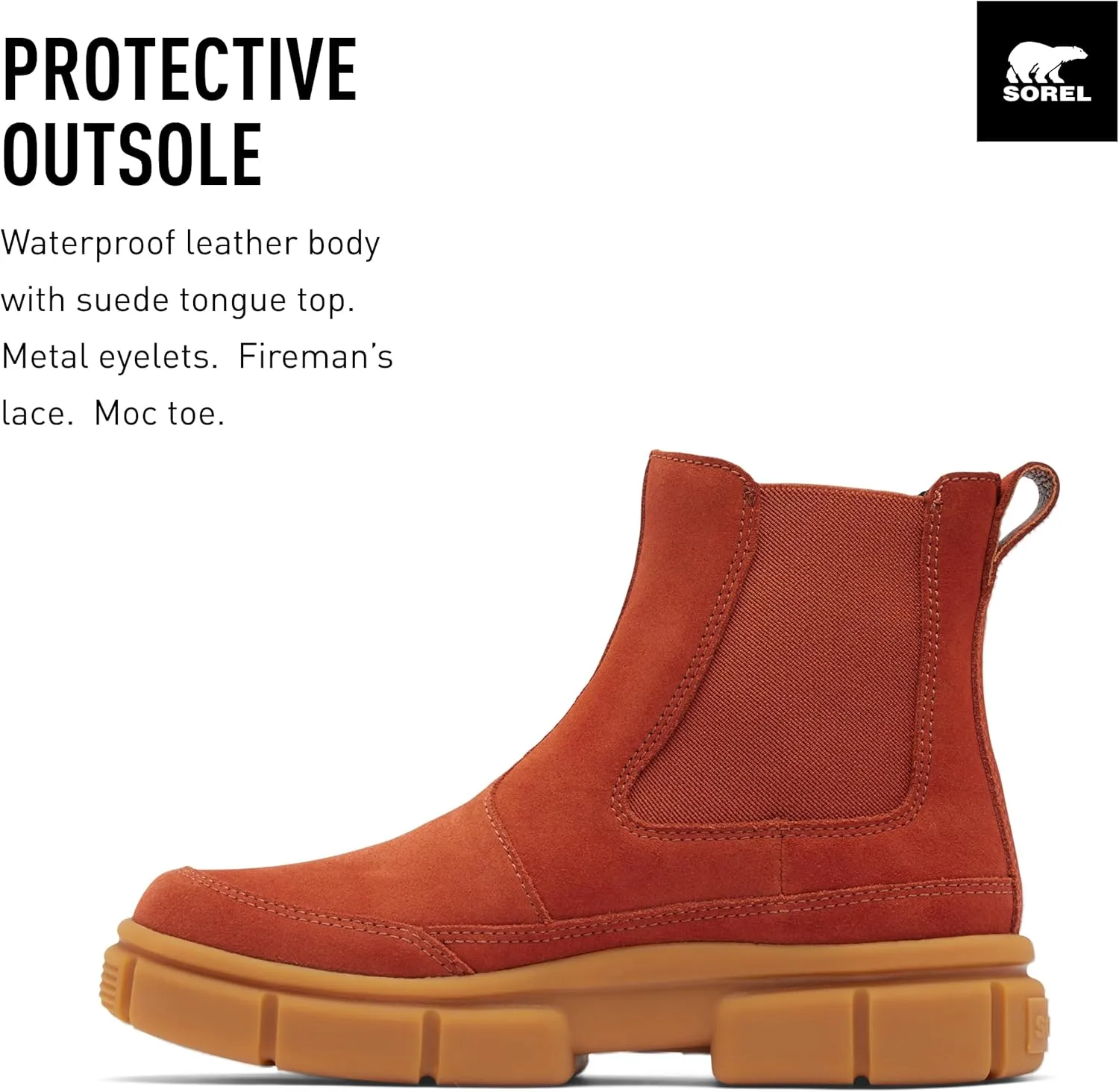 SOREL Women's Explorer STRT Chelsea Boot