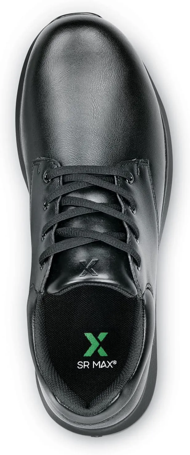 SR Max Ayden, Women's, Black, Oxford Style, MaxTrax Slip Resistant, Soft Toe Work Shoe