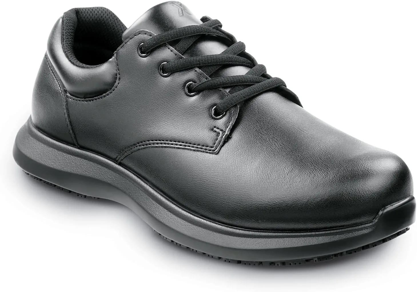 SR Max Ayden, Women's, Black, Oxford Style, MaxTrax Slip Resistant, Soft Toe Work Shoe