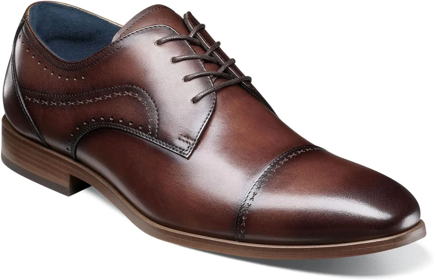 Stacy Adams Men's Bryant Cap Toe Lace Up Oxford