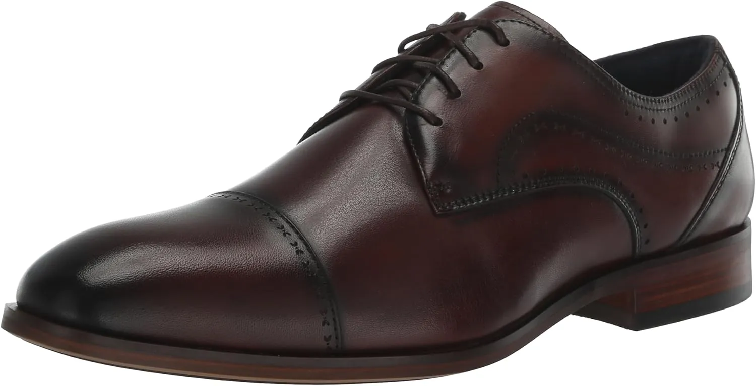 Stacy Adams Men's Bryant Cap Toe Lace Up Oxford