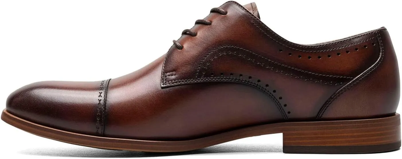 Stacy Adams Men's Bryant Cap Toe Lace Up Oxford