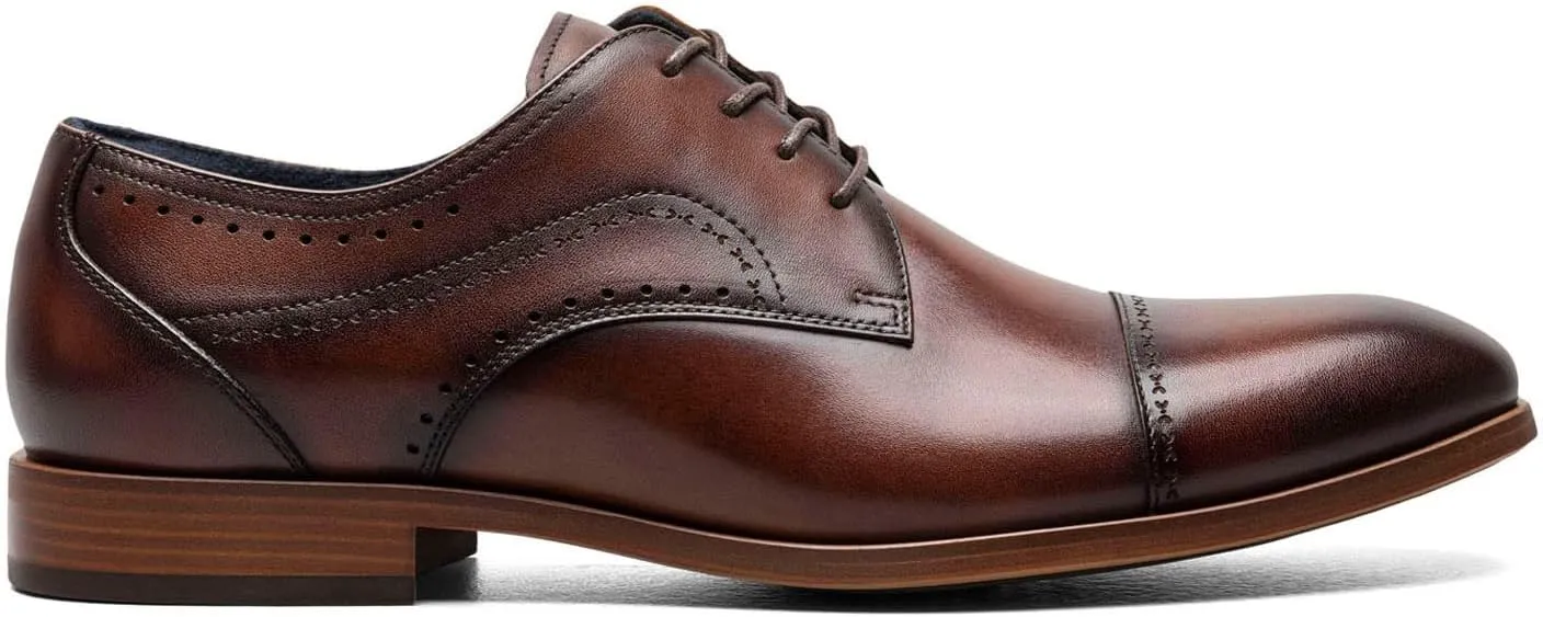 Stacy Adams Men's Bryant Cap Toe Lace Up Oxford