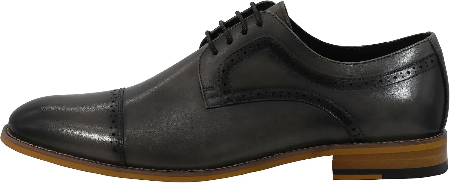 STACY ADAMS Men's Dickinson Cap-Toe Lace-up Oxford