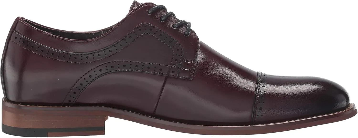 STACY ADAMS Men's Dickinson Cap-Toe Lace-up Oxford