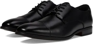 Stacy Adams Men's Lawson Cap Toe Oxford, Black, 10