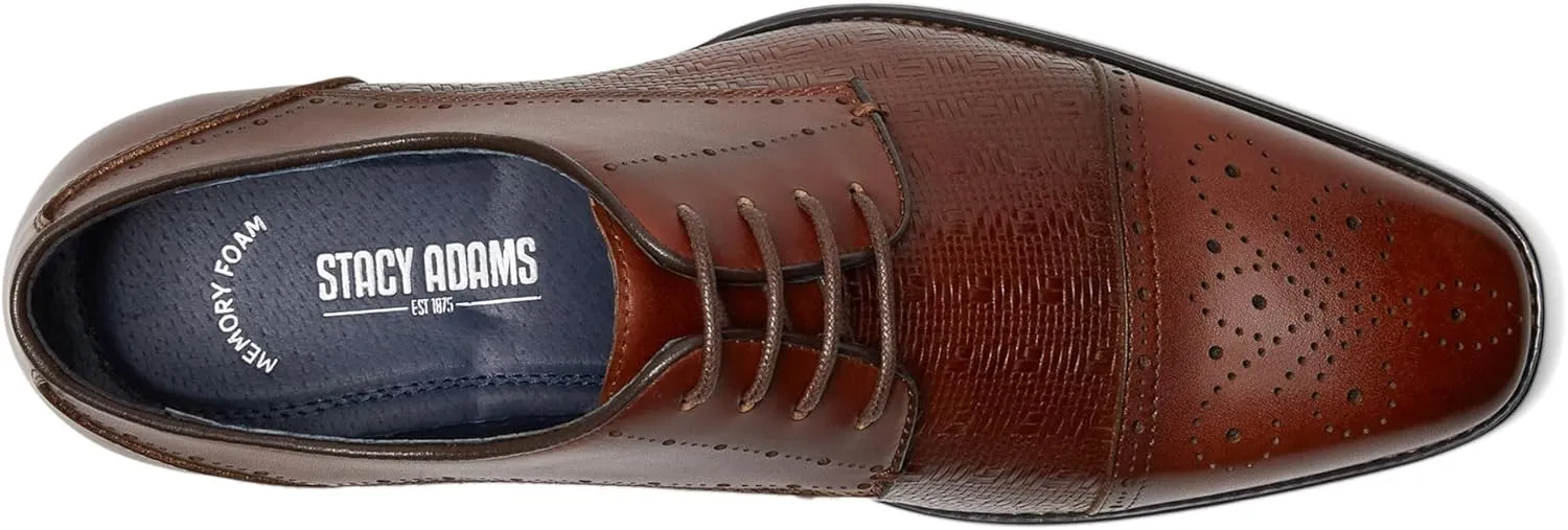 Stacy Adams Men's Silsbury Cap Toe Lace Up Oxford