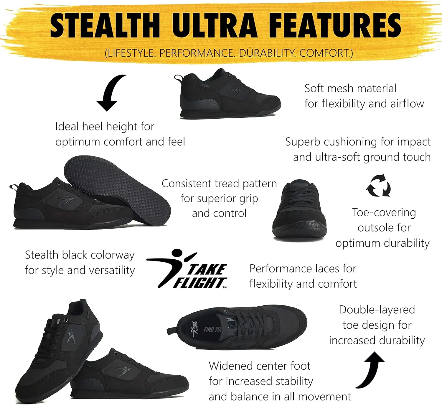 Stealth Ultra 2nd GEN | Parkour & Freerunning, Ninja Warrior & Movement Training Shoe | World’s #1 Parkour Shoe.