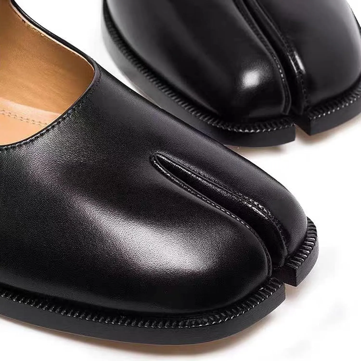 Tabi Mary Jane Shoes Women Split Toe Ankle Buckle Strap Womens Flats Comfort Casual Dressy Party School Work Dress Pumps Shoes