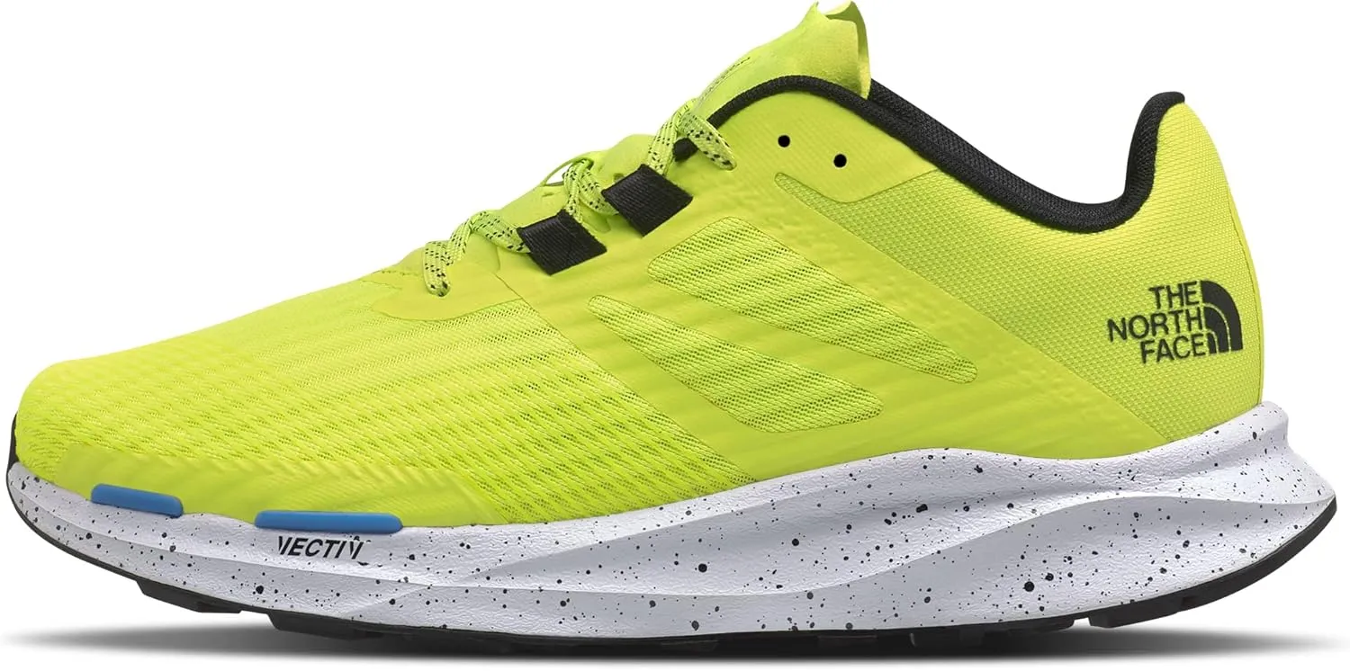 The North Face Vectiv Eminus Mens Trail Running Shoes LED Yellow/TNF Black 9