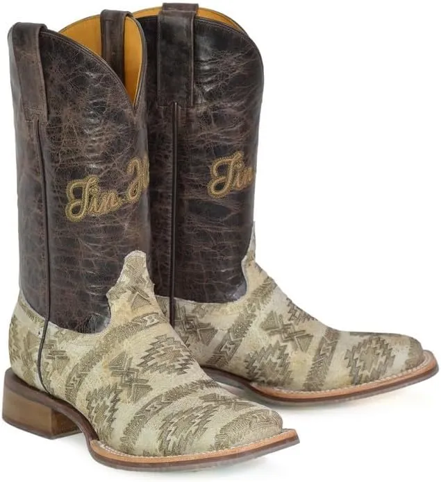 Tin Haul Womens Sign Of The Sun 13 In Top Desert Floral Sole Cowgirl Boot