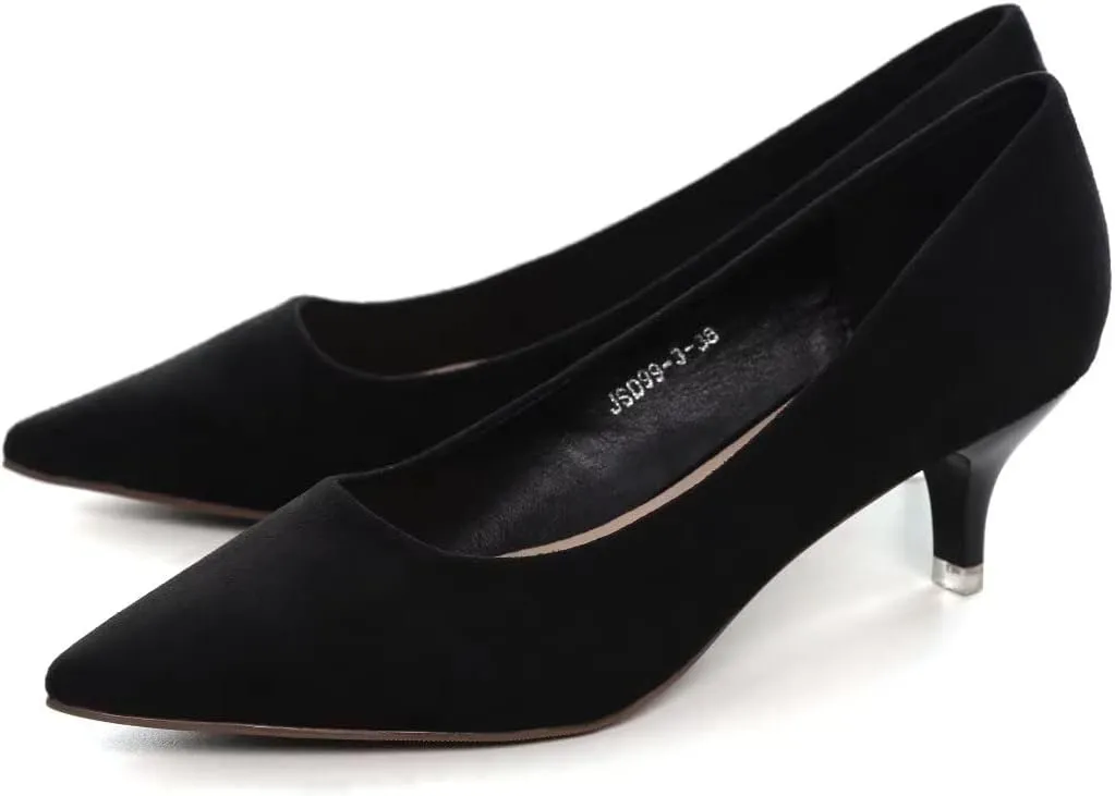 TN TANGNEST Women's Classic Pointed Toe Dress Shoes Party Low Heel Pumps
