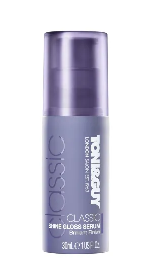 Toni&Guy Classic Shine Gloss Serum, 1 Fluid Ounce