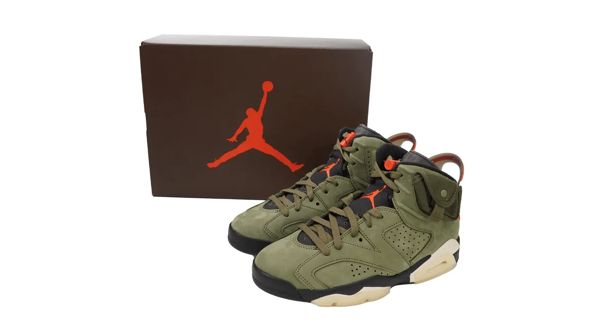 Travis Scott x Air Jordan 6 Retro 'Olive'