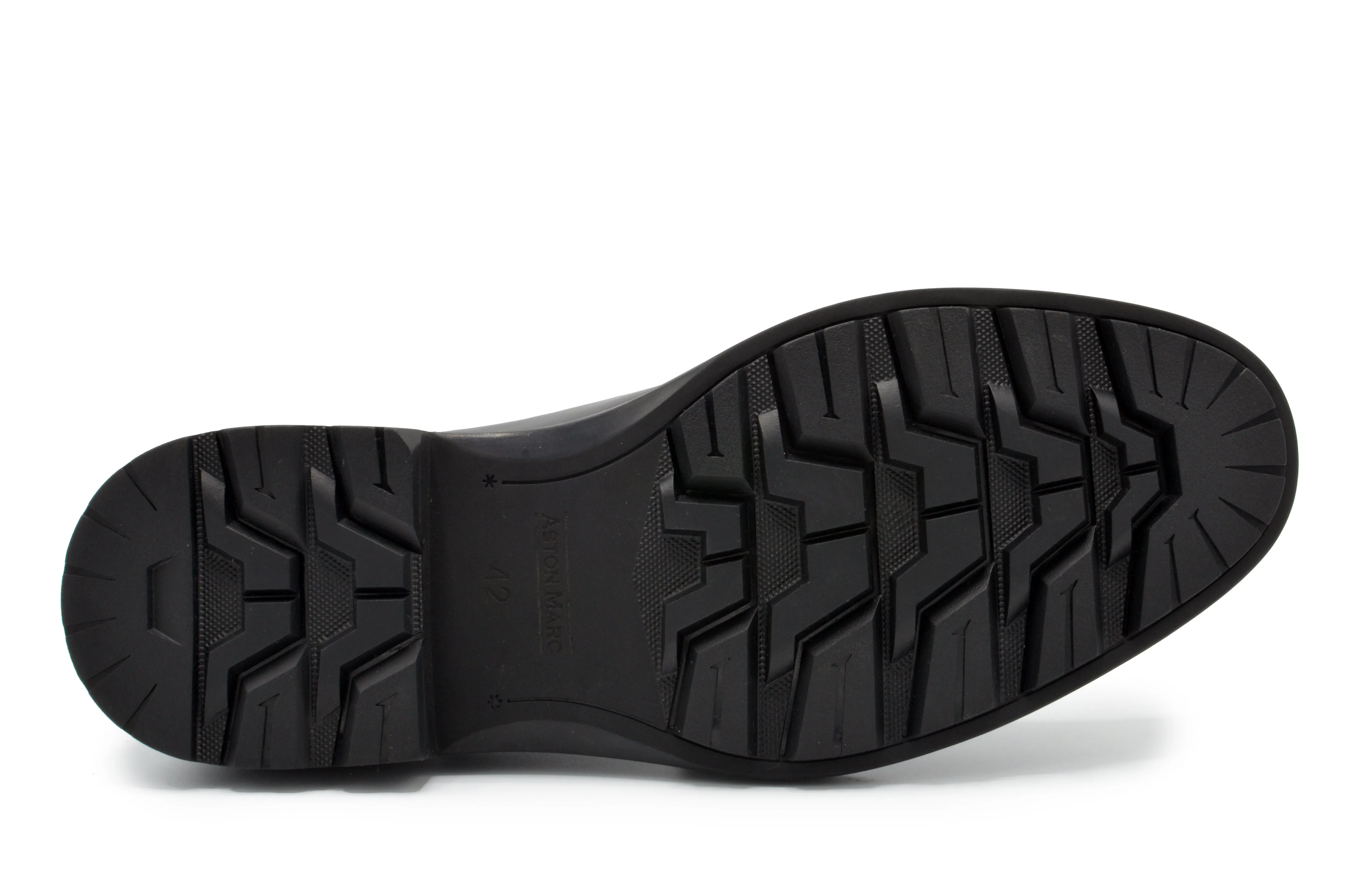 Tuscan Cap Toe Dress Shoes - Black