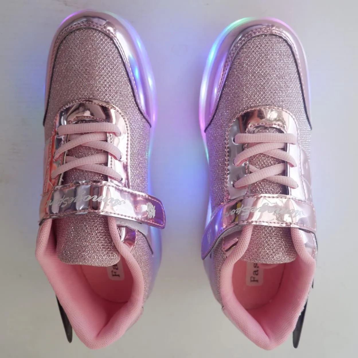 Ufatansy Roller Shoes Girls Boys Sneakers with Wheels Roller Skate Shoes USB Charging with LED Light Up Footwear Skates for Beginner Trainers Kids Lightweight Breatheable Shoe