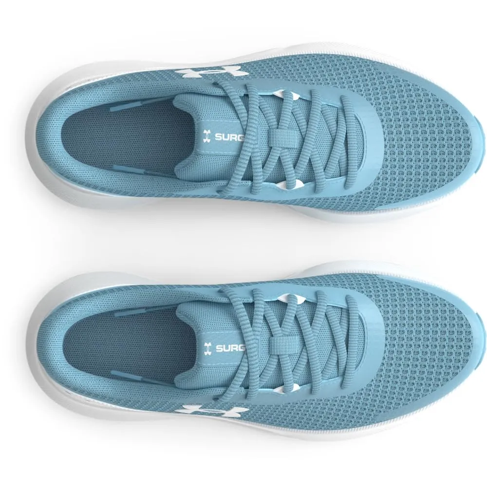Under Armour Women's Surge 3 Running Shoe 8 (400) Blizzard/White/White