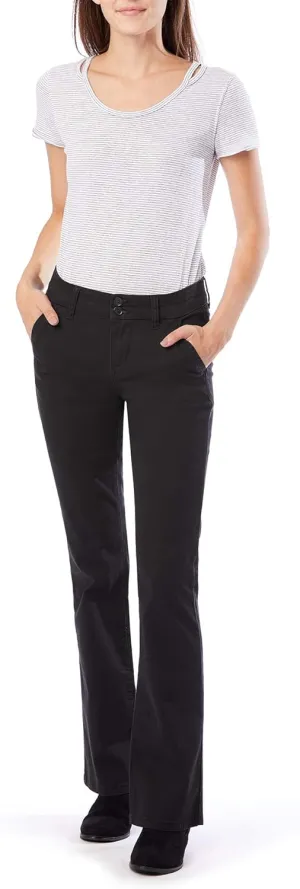 UNIONBAY Women's Stretch Uniform Bootcut Work Pant