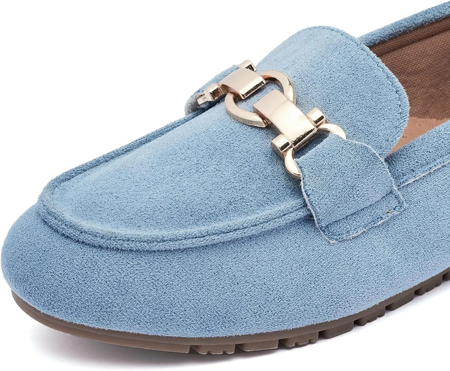 VERDASCO Women's Loafers Comfort Slip-Ons Flat Work Shoes Casual Moccasins Penny Loafers Lady Dress Shoes