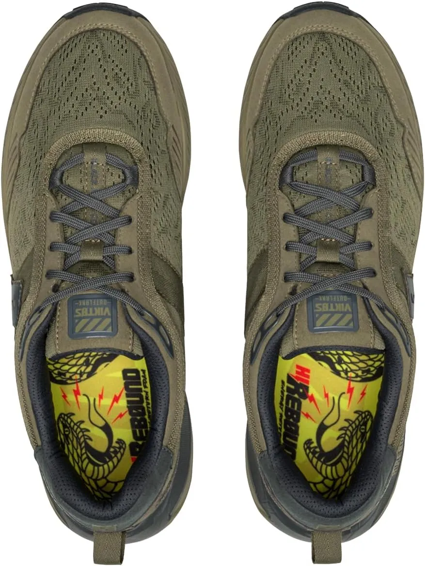 VIKTOS Men's Outflank Durable Lightweight Breathable Linear Traction Athletic Training Running Shoes with EVA Foam Midsole