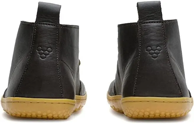 Vivobarefoot Gobi III, Womens Lace Up Desert Boot with Barefoot Sole