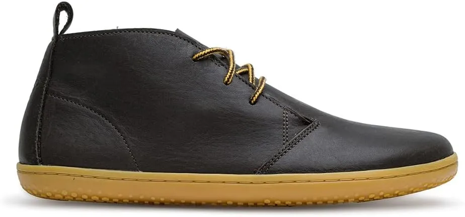 Vivobarefoot Gobi III, Womens Lace Up Desert Boot with Barefoot Sole