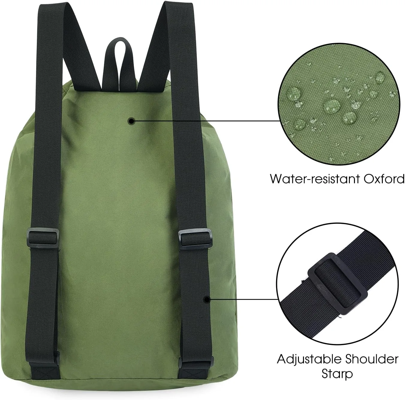 WANDF Swim Bag Mesh Drawstring Backpack Beach Backpack for Swimming, Gym, and Workout Gear