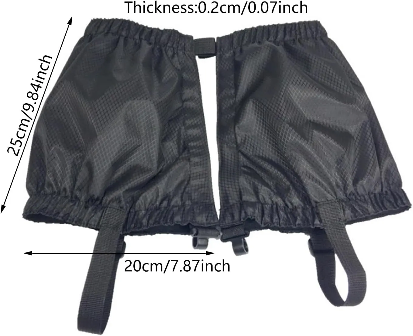 Watertight Gaiters for Snow Skiing Snowshoeing Adjustable Leg Gaiters for Men Women Gaiters for Hiking Boot and Shoe